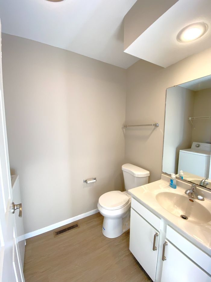 2 bedroom/1.5 bath town